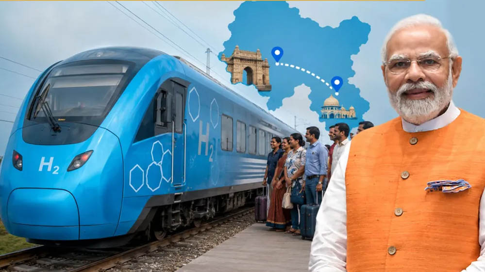 PM Modi Jind Rally: हरित संदेश के साथ होगी रैली, इलेक्ट्रिक वाहनों का इस्तेमाल, हाइड्रोजन ट्रेन भी चर्चा में