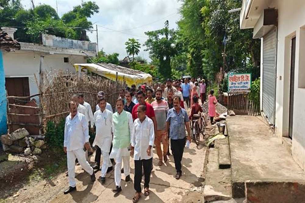 जल भराव क्षेत्रों में उप मुख्यमंत्री का जमीनी निरीक्षण लगातार जारी