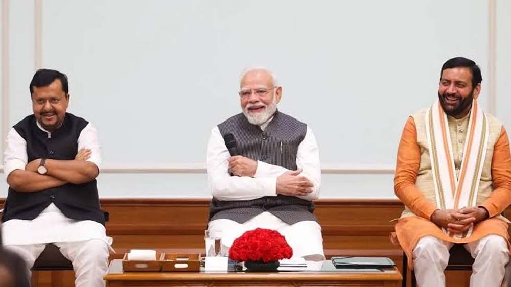 हरियाणा BJP विधायकों से PM मोदी का संवाद, बोले- टेंशन मत लो, जनता के बीच जाकर काम करो