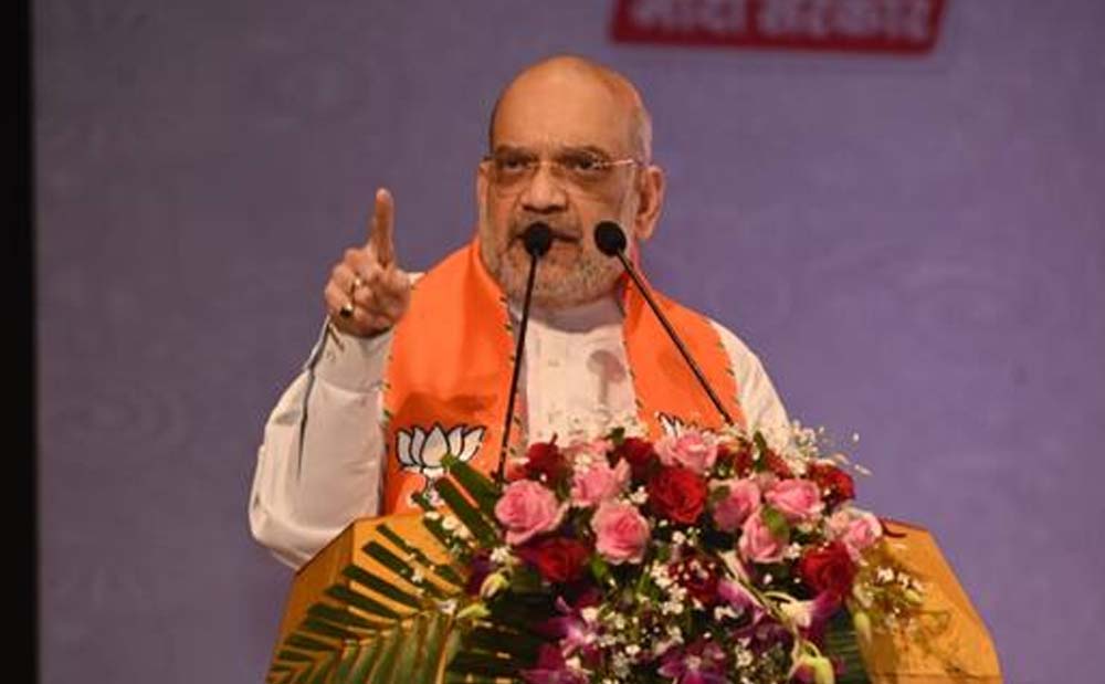 अमित शाह ने गिनाईं मोदी सरकार की उपलब्धियां, बोले- करोड़ों लोगों को गरीबी से मिली मुक्ति